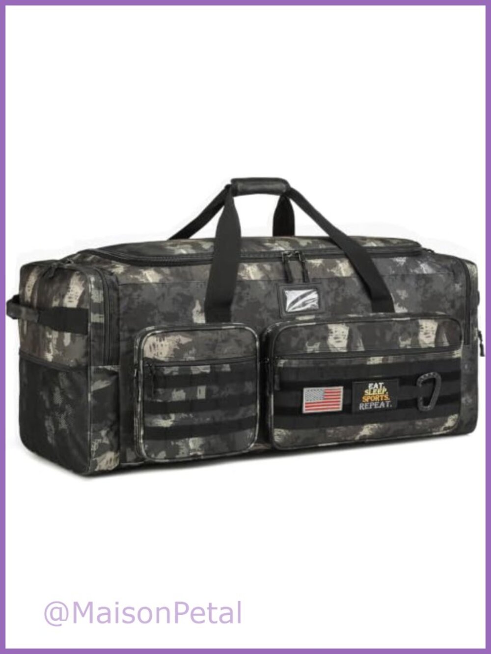 130L Extra Large Heavy Duty Water Resistant Duffle Bag Travel Gym Sports